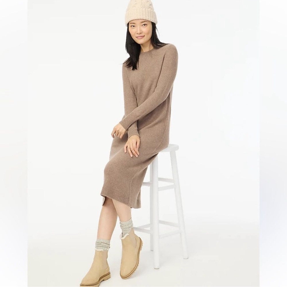 J Crew Midi Sweater Dress Extra Soft